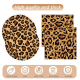 41Pcs Cheetah Print Party Decorations Leopard Animal Theme Tableware Include Dinner Dessert Plates,Napkin,Tablecloth?baby Shower Safari Animal Leopard Themed Birthday Party Decor Supplies | Serves 20