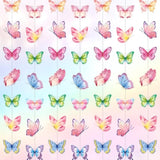 8 Pcs Butterfly Birthday Garland Decoration Spring Butterfly Paper Garland Banners Hanging Decor For Home Wedding Bachelor Spring Birthday Party Supplies