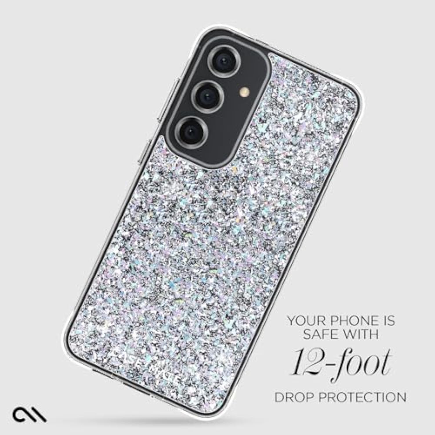 Case-Mate Samsung Galaxy S24 Plus Case [6.7"] [12ft Drop Protection] [Wireless Charging] Twinkle Disco Phone Case for Samsung Galaxy S24 Plus - Luxury Bling Glitter Cover w/Anti-Scratch Tech, Slim Fit