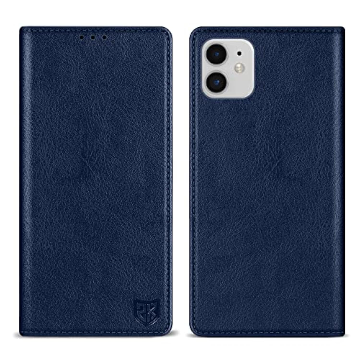 iPhone 11 Wallet Case with RFID Blocking Card Slot Stand Strong Magnetic Leather Flip Fold Protective Phone Case for iPhone 11 Case Wallet, 6.1 inch, Blue