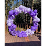 65-Pc Dark Purple Balloon Set for Birthday & Party Décor