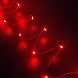 Pack 2 Battery-Operated Mini Led Lights With Timer 6Hours On/18Hours Off For Wedding Party Christmas Lighting Decoration