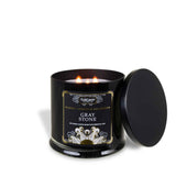 Tuscany Candle Gray Stone Scented Jar Candle, 15 oz â€“ Homme + Heritage Collection