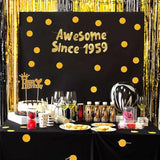 Awesome Since 1959 Gold Glitter Banner - 66Th Birthday And Anniversary Party Decorations
