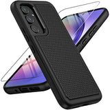 Samsung Galaxy A54 5G Dual Layer Shockproof Rugged Case Matte Black