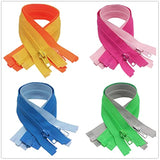 8Pcs 14 Inch Separating Jacket Zippers For Sewing Coat Clothes Jacket