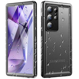 for  Galaxy S23 Ultra Waterproof Case - 360 Heavy Duty Full Body Protection/Shockproof/Dustproof/Double/Front and Back/IP68/S 23 Ultra