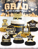 9Pcs Graduation Centerpieces for Tables 2026, Graduation Table Decorations