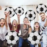 12 Pcs 18 Inch Soccer Balloons Soccer Theme Party Decorations Sports Mylar Balloon For Sports Graduation Birthday Party Decorations