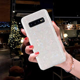 Galaxy S10 Case, S10 Case Luxury Sparkle Glitter Cute Phone Case Girls Women Pretty Design Translucent Clear Slim Tpu Soft Rubber Silicone Cover Protective Case For Samsung Galaxy S10(Colorful)