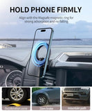 Car Phone Holder for 2019-2026 Dodge RAM 1500/RAM 2500/RAM 3500 Accessories, 360° Rotation Phone Mount Compatible with MagSafe, Cell Phone Holder