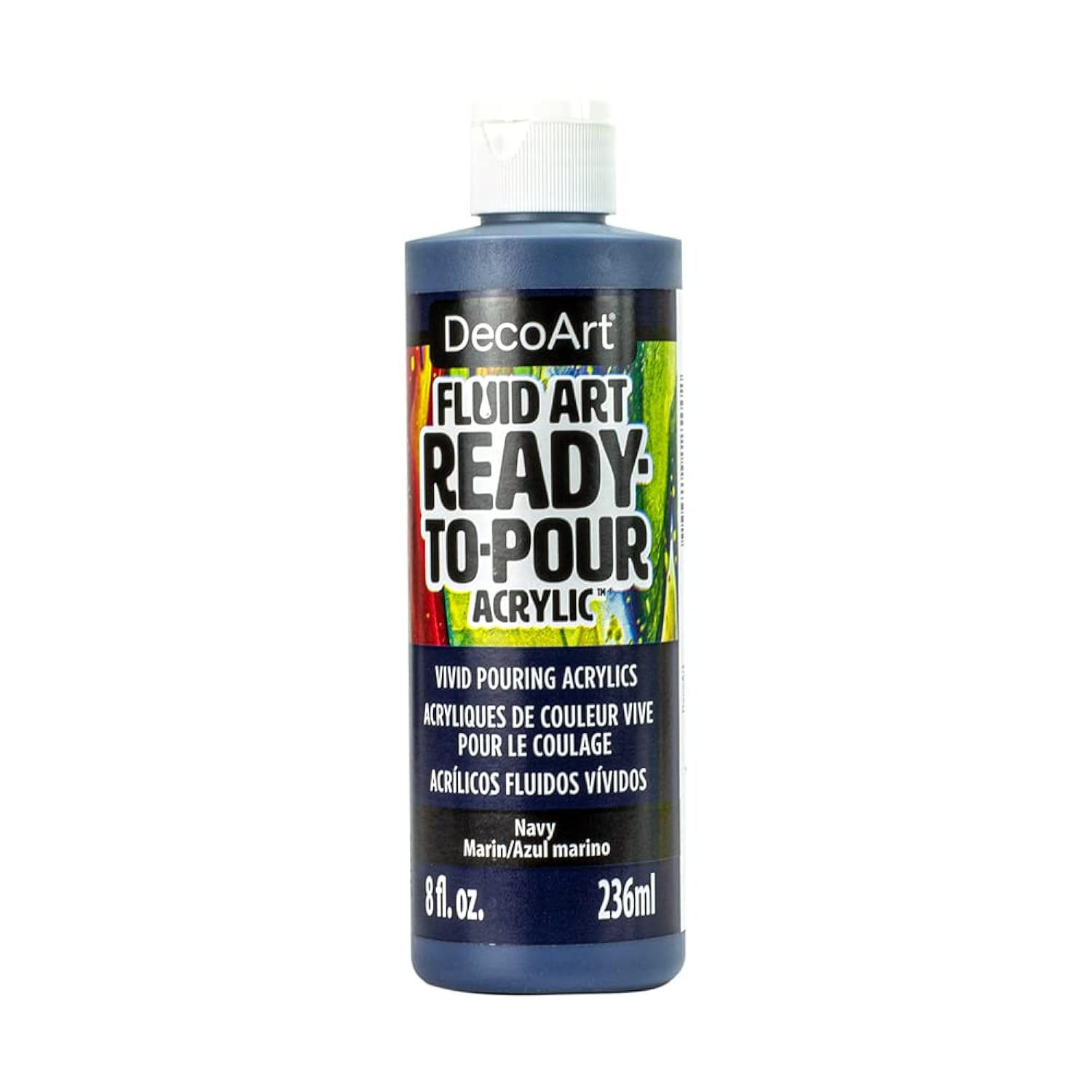 Deco Art FLUID ART NAVY, us:one size