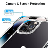 iPhone 14 Pro Clear Case Non-Yellowing Shockproof Slim Bumper 2022