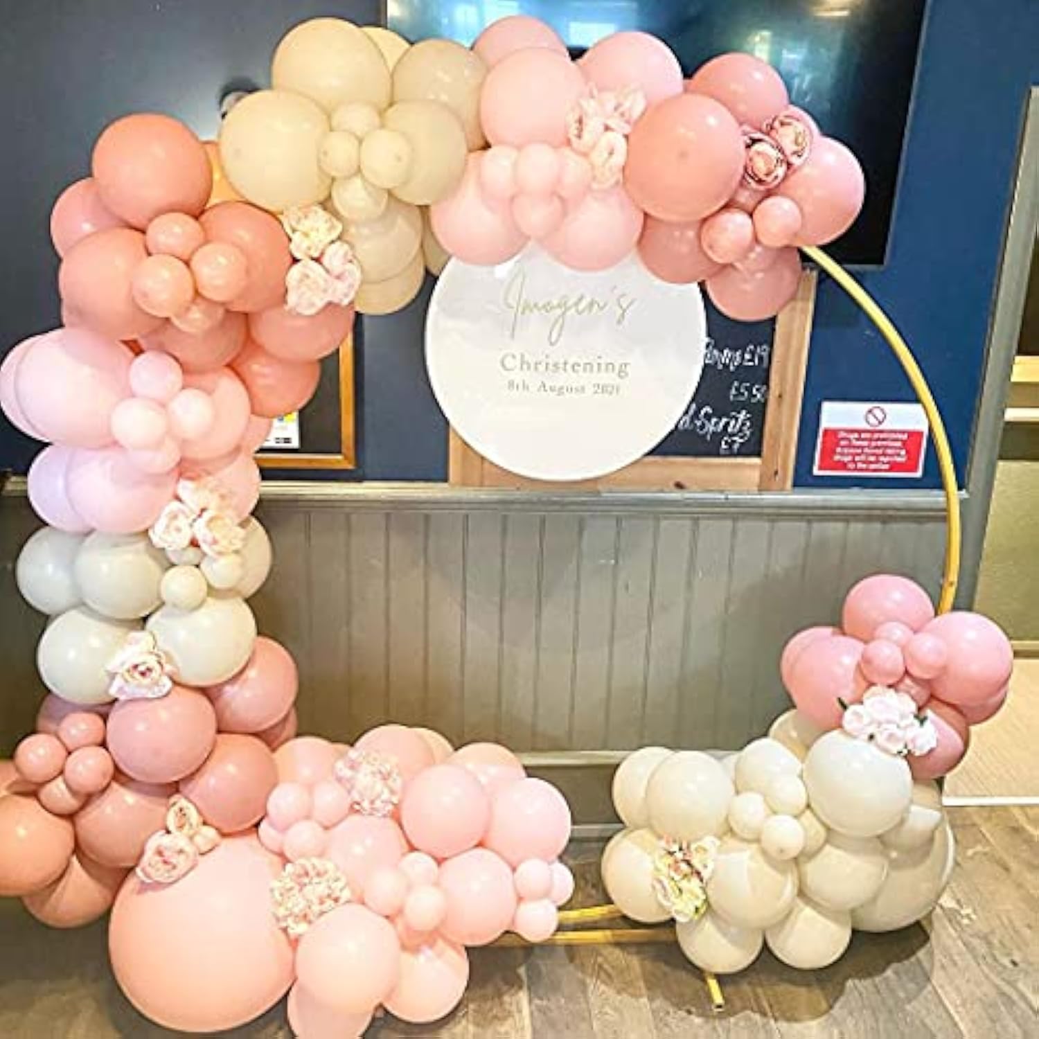 50pcs 12" Pink Balloons for Birthday, Baby Shower, Gender Reveal & Wedding Decor