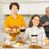 9 Pieces Bear Baby Shower Honeycomb Centerpieces Paper Bear Table Decorations Baby Shower Decorations Table Toppers For Birthday Party Favors Supplies, 9 Styles