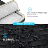 360° Protective Laptop Shoulder Bag, 14 Inch Laptop Sleeve Case For Hp Dell Asus Acer Chromebook 14, Hp Stream, Dell Inspiron, Ideapad, Acer Spin, Asus Zenbook Computer Bag, Elegant Black