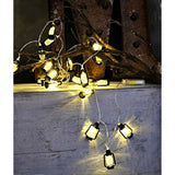 20 Leds 3M/10Ft Mini Retro Kerosene Lantern Led String Lights,Battery Powered Fairy String Lights For For Christmas Deco
