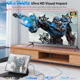 Usb C To Usb C Cable 10Ft Long,Type-C Video Data Charging Cable (4K@144Hz, 20Gbps, 240W), Usb 3.2 Gen 2 (Thunderbolt 3/4/5 Compatible) For Laptop,Phone, Monitor, Tablets, Docking, Ssd,Camera