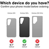 OtterBox Galaxy S23+ (Only) - Defender Series Case - Blue Suede Shoes - Rugged & Durable - with Port Protection - Case Only - Non-Retail Packaging