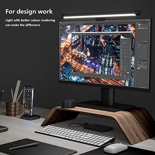 Mi Computer Monitor Light Bar - Wireless Control, Easy Installation, Extra Computer Lighting W/O Taking Desktop Space