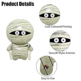 5Pc 30" Halloween Mummy Foil Balloons – Party Decorations