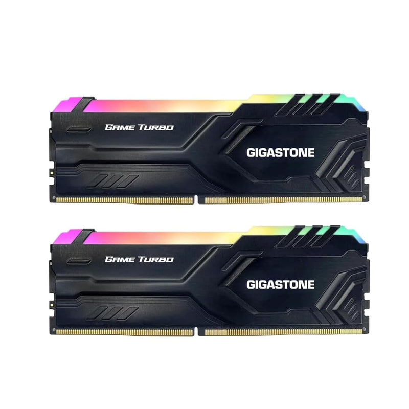 Ddr4 Ram Black Rgb Game Turbo Desktop Ram 16Gb (2X8Gb) Ddr4 Ram 16Gb Ddr4-3200