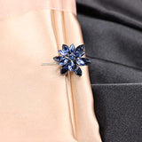 4 Pcs Sliver Rhinestone Buttons Crystal Embellishments Sew On Clothing