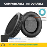 Replacement Earpads Cushion Compatible With Panasonic Rp-Wf830/Panasonic Rp-Wf820 Headphones Ear Pads With Softer Protein Leather/Memory Foam
