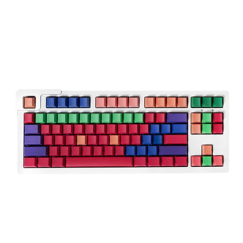 130 Keys Side Backlit Keycaps Dye Sub Pbt Keycaps Set Fit For 60% 65% 95% Mech