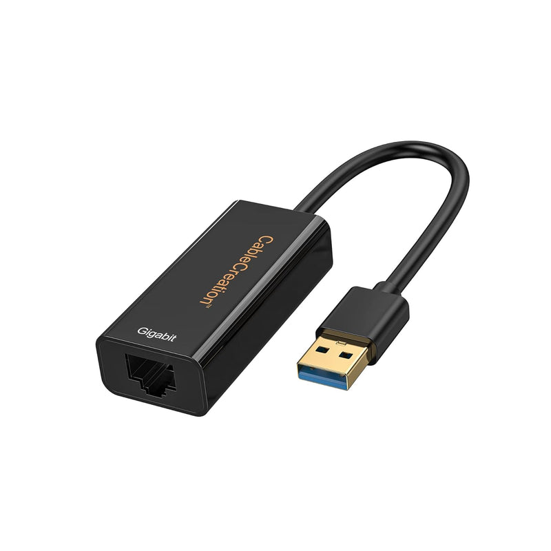 CableCreation USB to Ethernet Adapter, USB 3.0 to 10/100/1000 Gigabit Wired LA