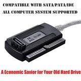 Sata/Pata/Ide Hard Drive To Usb 2.0 Adapter Converter Cable For 2.5" 3.5" Hard