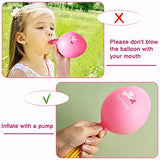 60 Pcs Breast Cancer Awareness Balloons 12 Inch Pink Ribbon Balloon