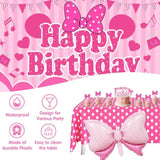 Wildflower Birthday Decorations For Women Girls, Sage Green Dusty Pink Balloon Arch Garland Kit With Floral Happy Birthday Backdrop, 12 Cupcake Toppers, Boho Spring Garden Party Supplies