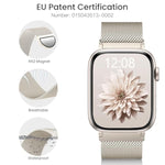Original Metal Milanese Loop Compatible With Apple Watch Band 38Mm 40Mm 41Mm 42Mm 44Mm 45Mm 49Mm For Women Men, Magnetic Stainless Steel For Iwatch Se Ultra Series 10 9 8 7 6 5 4 3 2 1