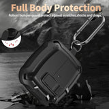 Galaxy Buds 3 Pro/3/3 FE Protective Hard Cover Shell with Secure Lock Clip and Cleaner Kit