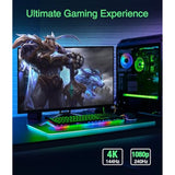 Displayport Cable 1.4 - (6Ft, 4K 144Hz, Dp To Dp Cable, 32.4Gbps, Hdr10+, 3D D