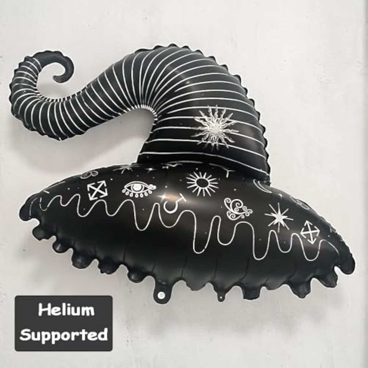 Witch Hat Broom Foil Balloons Halloween Balloon Arch Kit Spooky Witches Party Decorations