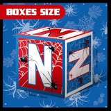 3 Pcs Spider 1St Birthday Decoration Spider Theme Balloon Boxes One Baby Letter Box Theme One Blocks For Boy First Birthday Party Decoration Backdrop Photoshoot Props