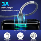 [3Pack 6Ft] Compatible With Samsung Galaxy S9 S10 S8 Plus Charger Cord(3A Fast Charging), Tpe Usb C Type Charger Cable,Usb A To Type C Replacement For Samsung A32/A12/A10E/A20/A51/Note 20/9/8-Tarnish