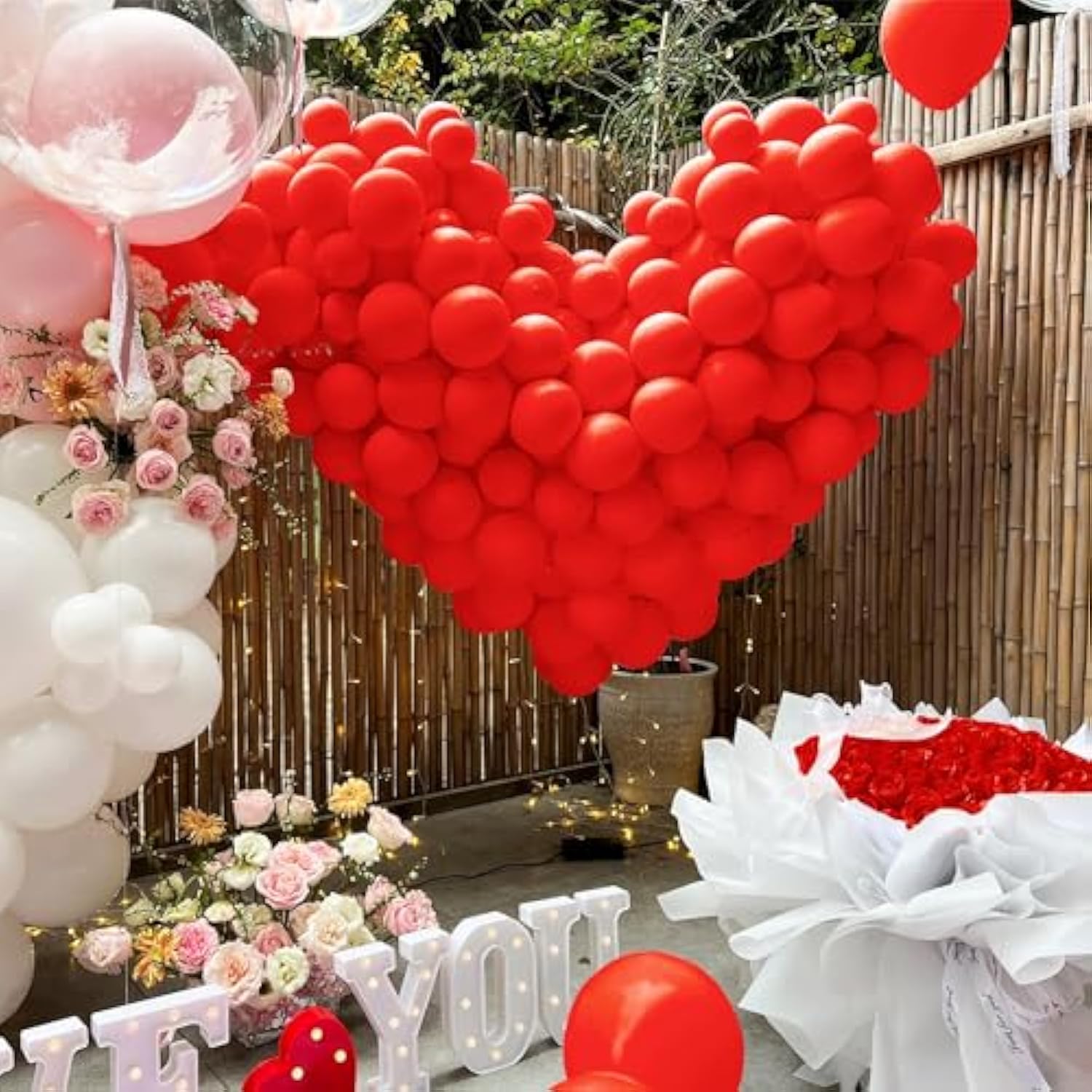 200 Pieces Red Balloon Garland Arch Kit Red Latex Balloons Different Sizes Birthday Decorations For Valentine Wedding Party Decorations