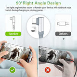 ?5-Pack? Usb C Cable,10Ft 3.1A Type C Charger Fast Charging Cable Nylon Braided Right Angle Usb C Charging Cable Compatible With Samsung S22,Ipad Pro 12.9 Air Mini Macbook Air,Pixel 7