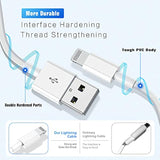 iPhone Charger 3 Pack 6ft MFi Lightning Cable for iPhone iPad AirPods
