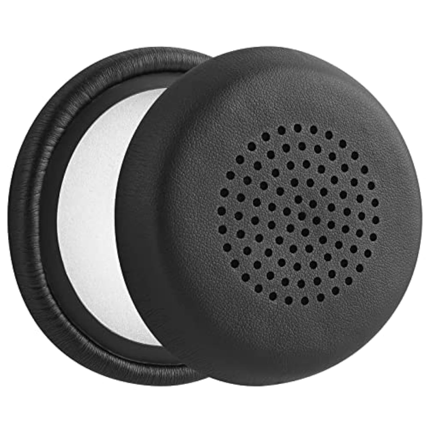 Geekria QuickFit Replacement Ear Pads for Skullcandy Uproar Wired/Wireless On-Ear Headphones Ear Cushions, Repair Parts (Black)