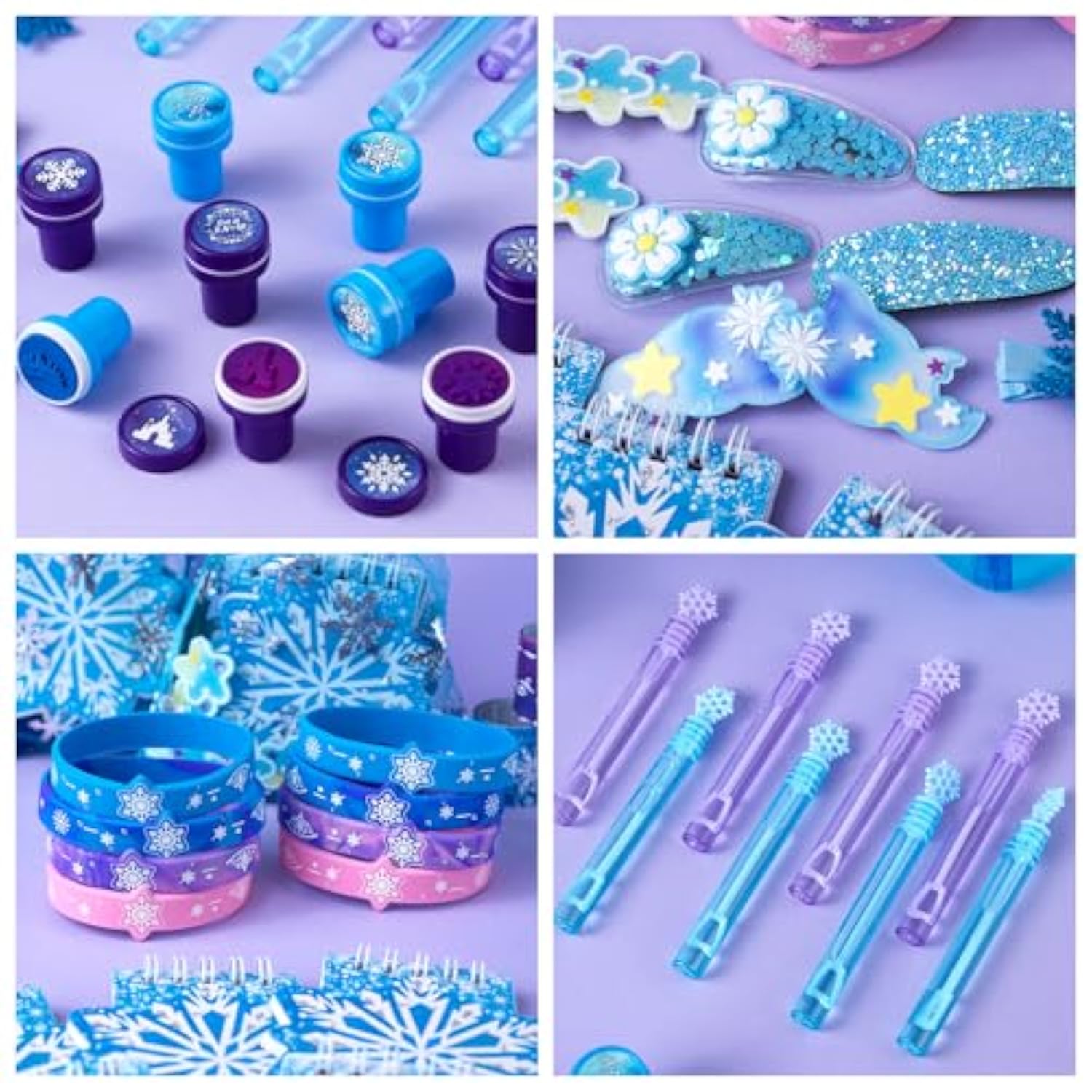 130 Pcs Frozen Party Favors Birthday Supplies For Girls Kids, Gift Bags Frozen Filler Goodie Bag Stuffers Frozen Birthday Party Supplies