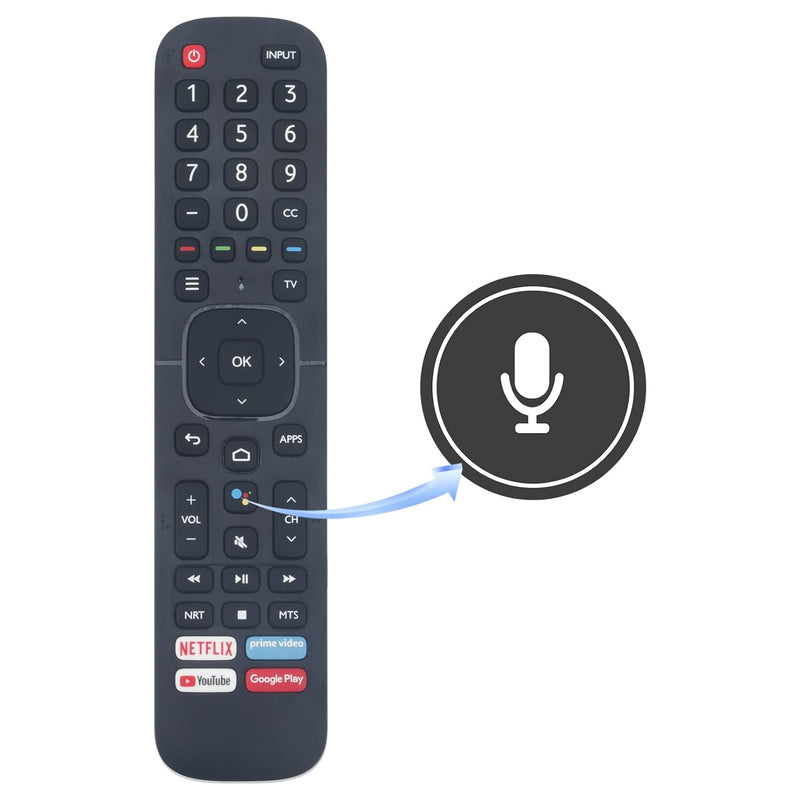 Perfascin Erf2K60H Replacement Voice Remote Control Fit For Hisense Smart 4K T