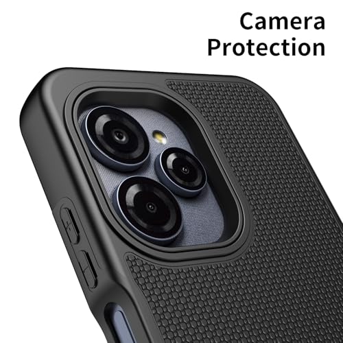 for Blu View Speed Ultra 5G B1660V Phone Case with Screen Protector,Dual Layer Heavy Duty Military Grade Shockproof Corner Cover for Blu View Speed