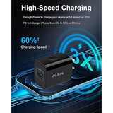 Fast C Type Charger For Samsung Galaxy A15 5G A14 S24 S23 A25 S22+ S21 Ultra 5G S20 S10 Note 20 A35 5G Google Pixel 8 9 Pro 7, 20W Pd Wall Plug+30W Car Adapter+60W C To Usb-C Cables-6Ft Iphone 15 Pro