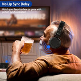 Bth01 Wireless Headphones For Tv Watching With Bluetooth Transmitter Charging