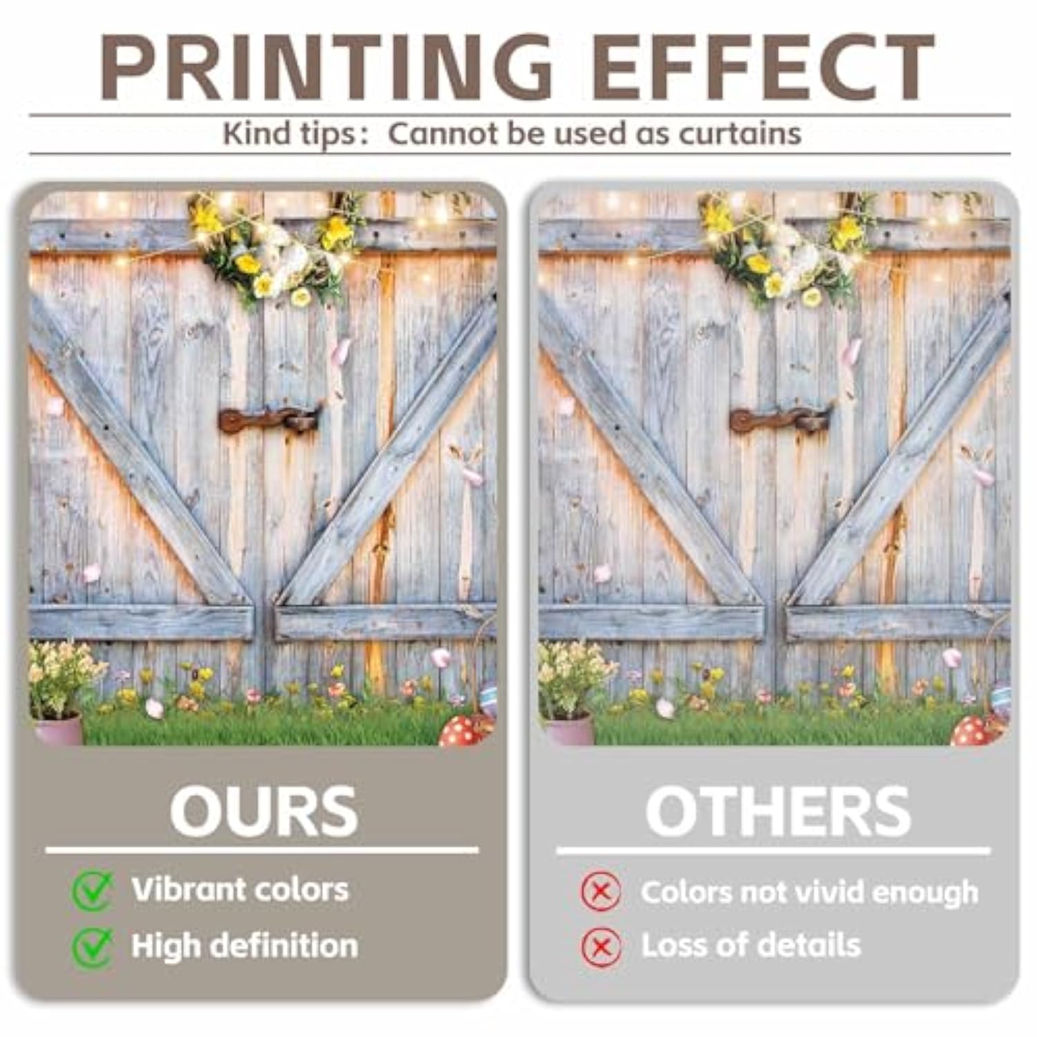 7X5Ft Spring Easter Photography Backdrops Garden Floral Grass Rabbit Eggs Background Bunny Stand Photo Banner Tapestry Booth Props