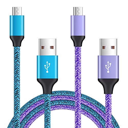 Replacement Fast Charger Cord for Kindle Paperwhite 1-4 Gen/Oasis 2 3/E-Reader/Fire 7 8 10/Fire HD 7 8 10(Before 2020),Fire TV Stick 4K,2Pack 6FT